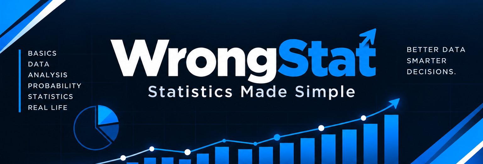 WrongStat. Statistics Made Simple. Better data, smarter decisions.